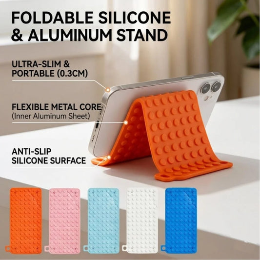 Foldable Silicone Phone & Tablet Stand
